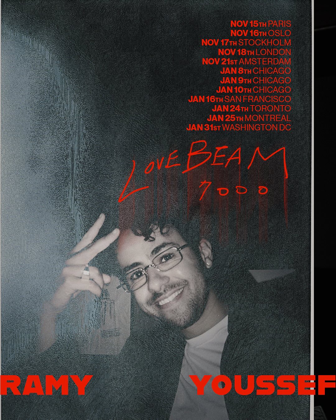 Ramy Youssef LOVE BEAM 7000 Tour Poster 2026